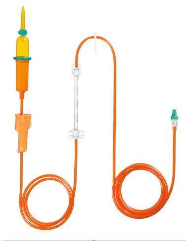 Набір для в/в введ. Infusomat Space Line SafeSet, 250/145см,світлозах.(помаранч)